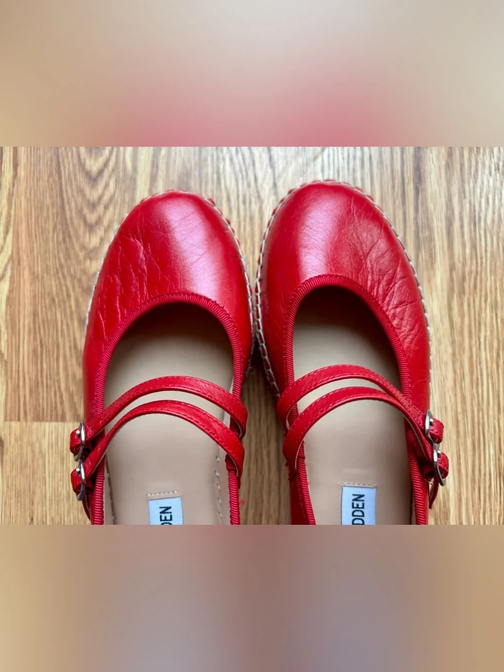 Steve Madden vibrant red